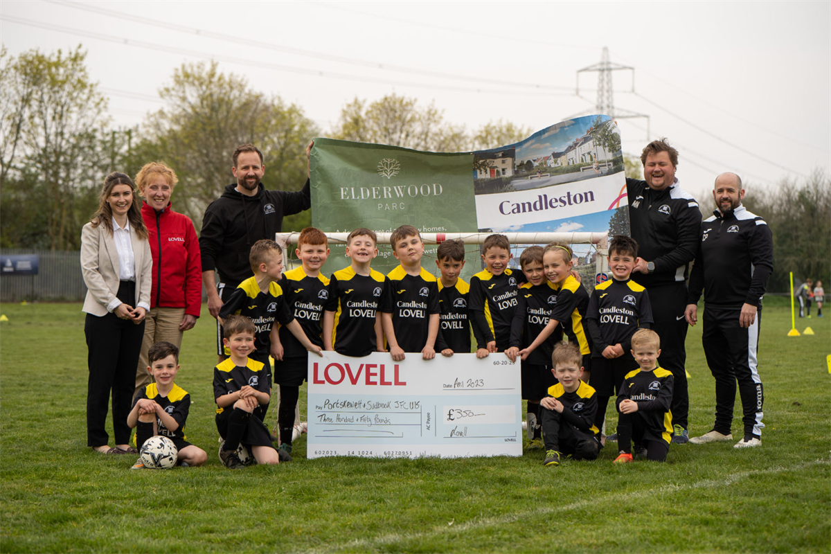 Candleston & Lovell Sponsor Portskewett and Sudbrook